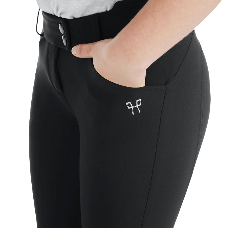 Horse Pilot - Pantalon d'équitation fille X-Design noir