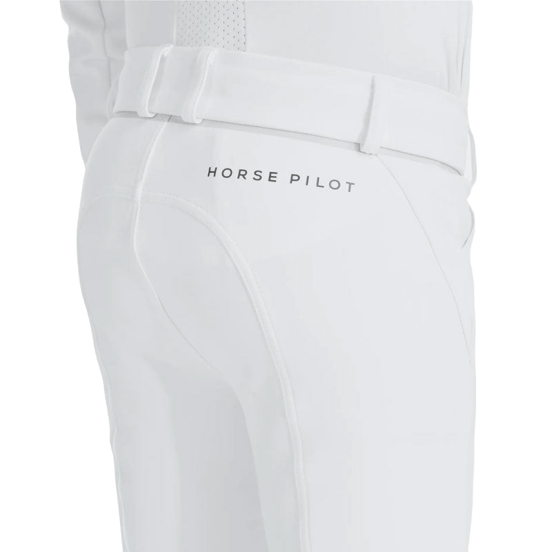 Horse Pilot - Boys' X-Design riding pants white