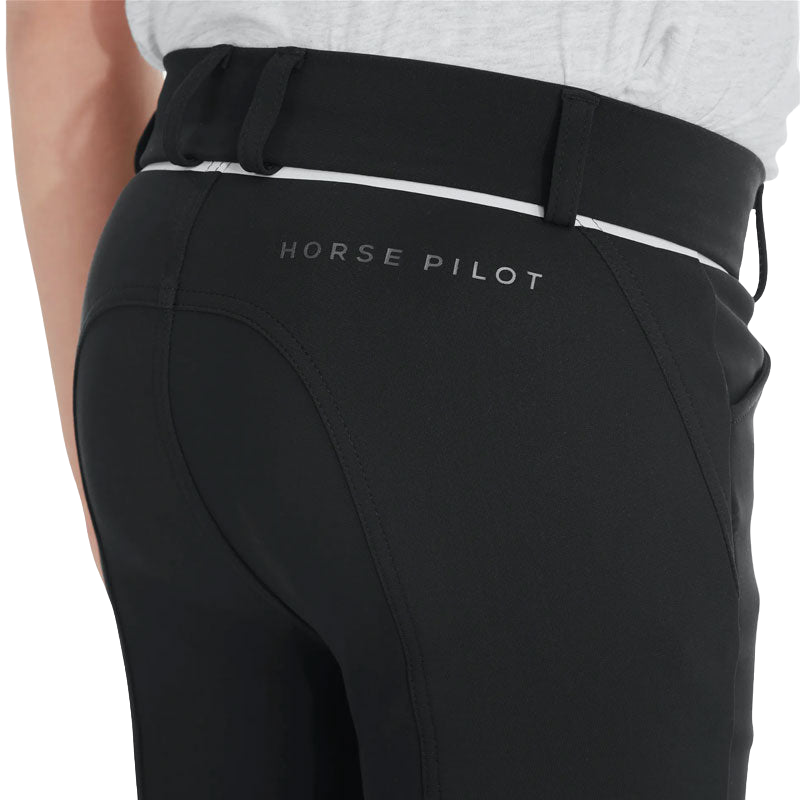 Horse Pilot - Pantalon d'équitation garçon X-Design noir