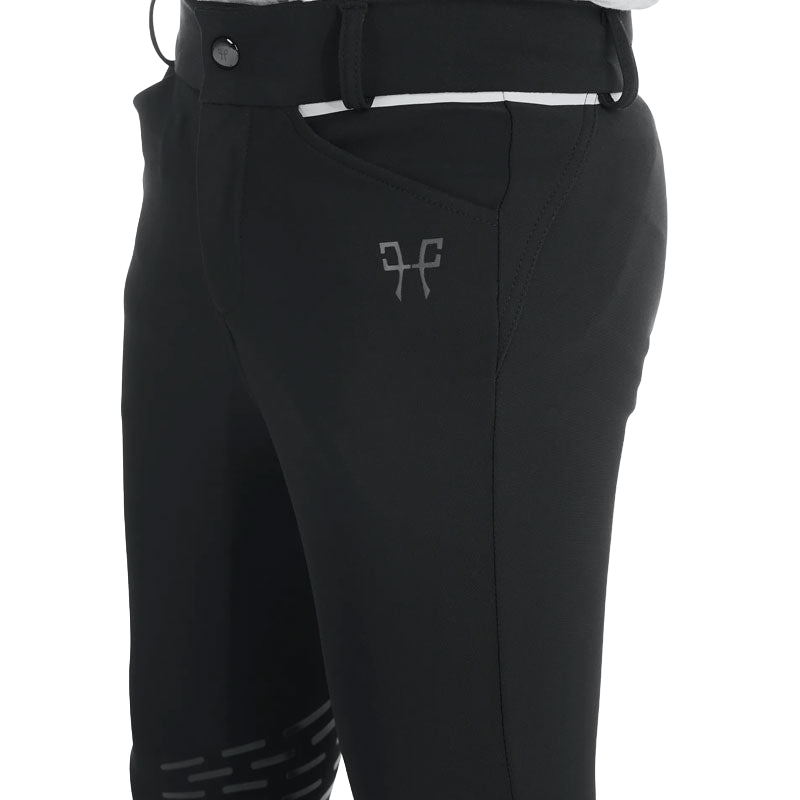 Horse Pilot - Pantalon d'équitation garçon X-Design noir