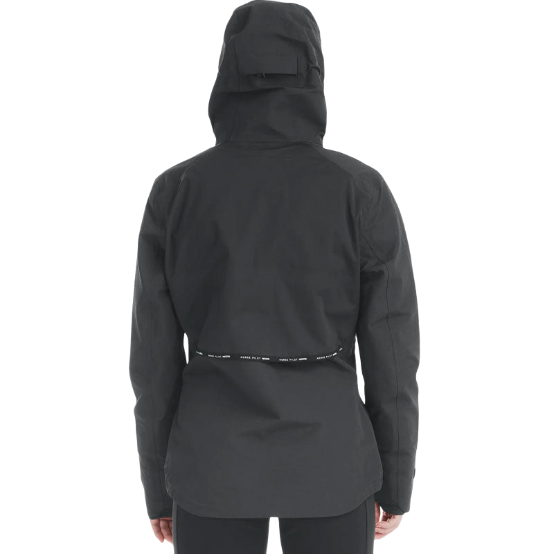 Horse Pilot - Element black women's parka