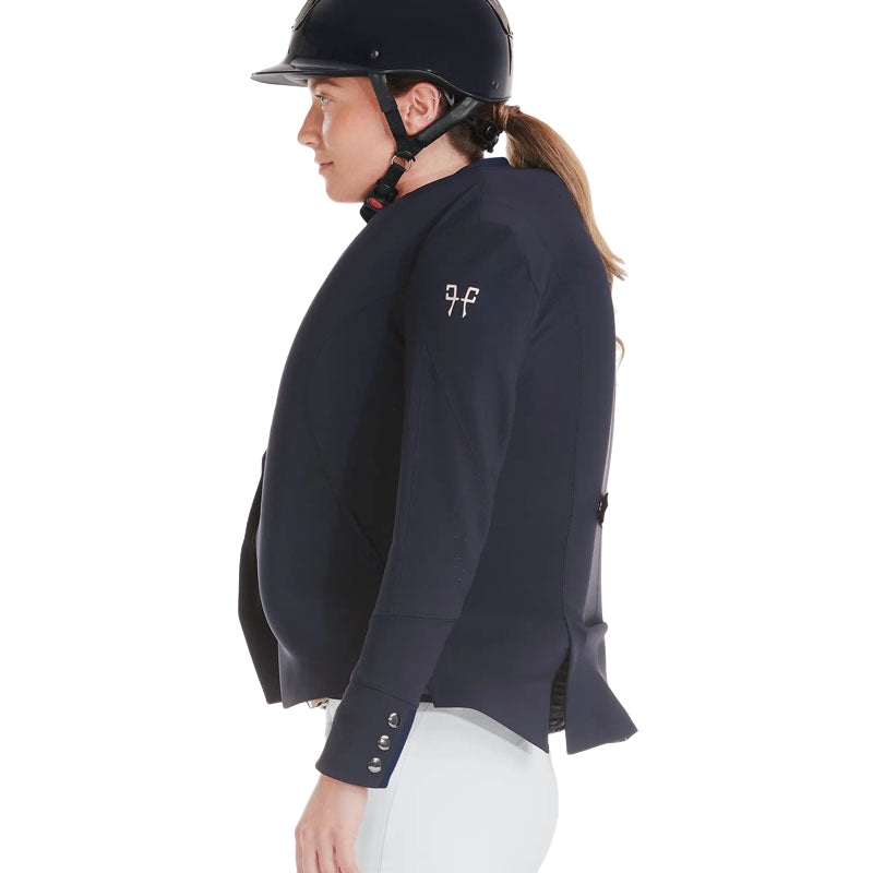 Horse Pilot - Veste de concours femme Aerotech bleu nuit