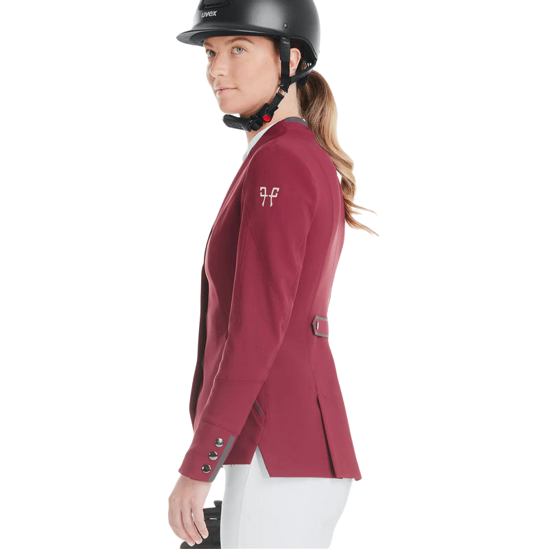 Horse Pilot - Aerotech women's competition jacket dark red