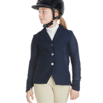 Horse Pilot - Veste de concours fille Aeromesh marine | - Ohlala