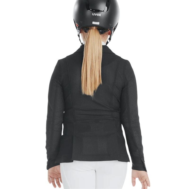 Horse Pilot - Girls' black Aeromesh competition jacket