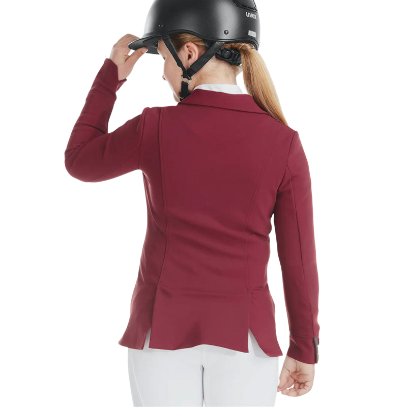 Horse Pilot - Aerotech girls' burgundy competition jacket