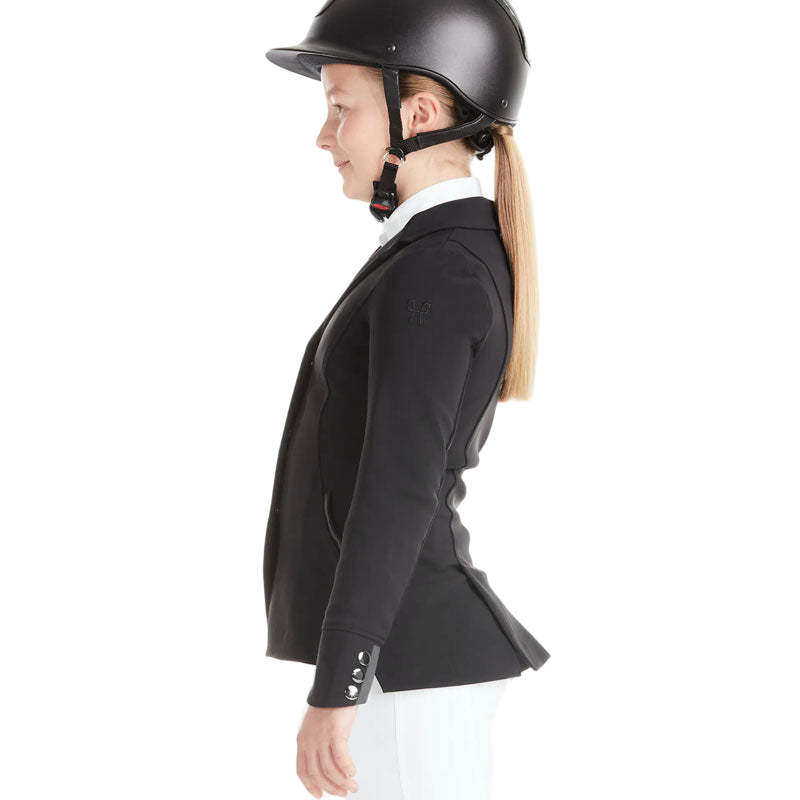 Horse Pilot - Veste de concours fille Aerotech noir