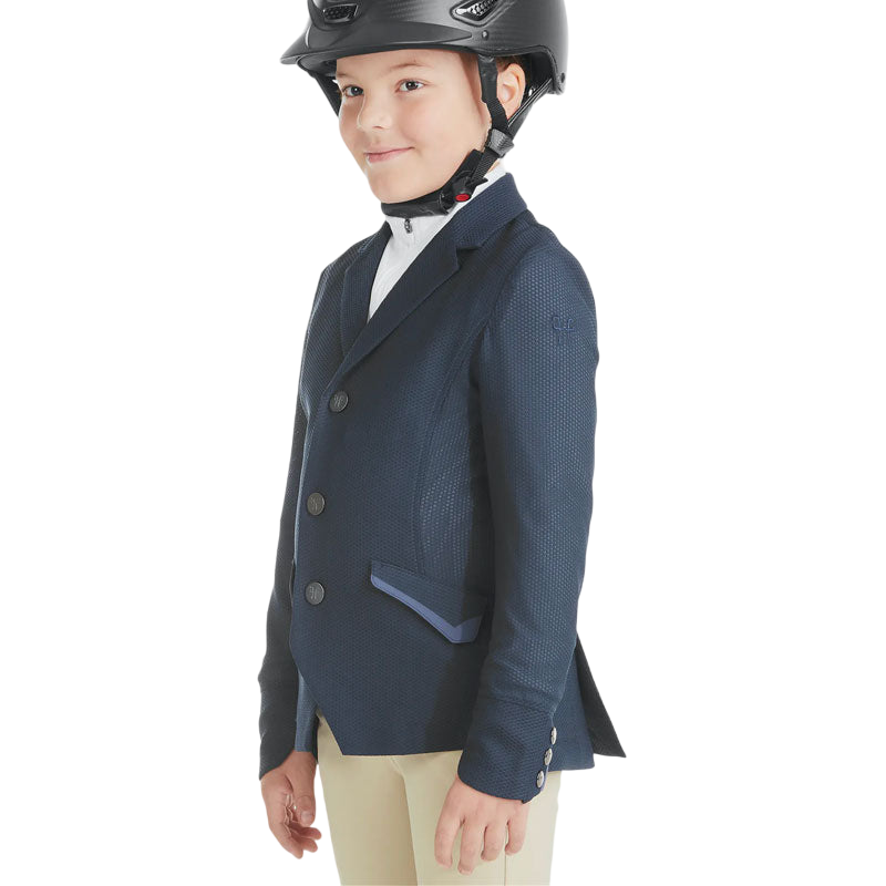 Horse Pilot - Boys' navy Aeromesh competition jacket