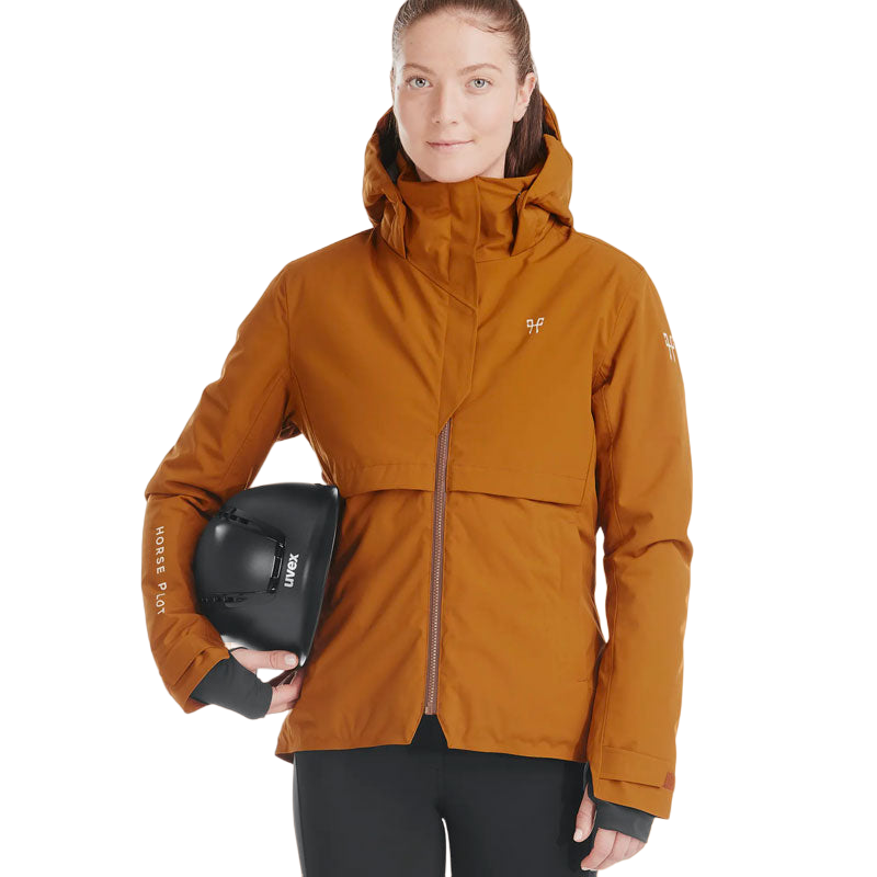 Horse Pilot - Veste manches longues femme Essential camel | - Ohlala