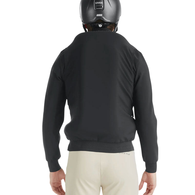 Horse Pilot - Veste manches longues homme Teddy noir | - Ohlala