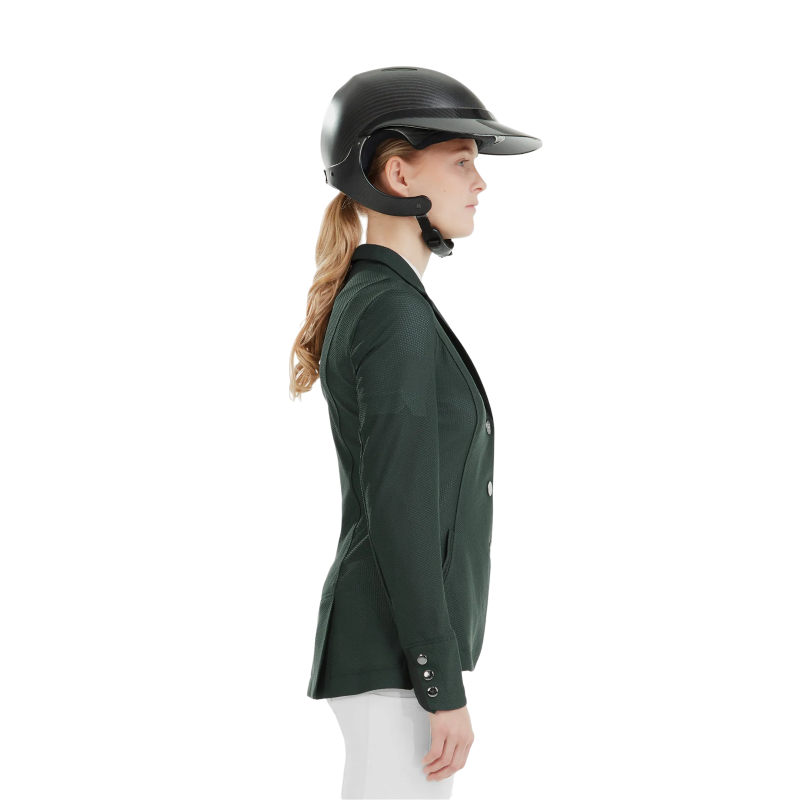 Horse Pilot - Veste de concours femme Aeromesh vert foncé | - Ohlala