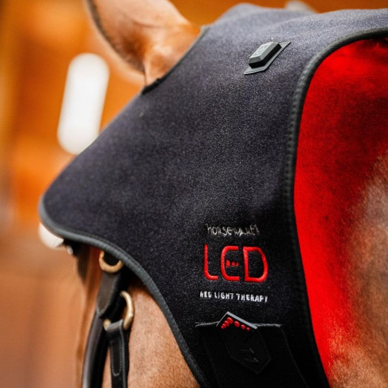 Horseware - Red LED light therapy ear bonnet | - Ohlala