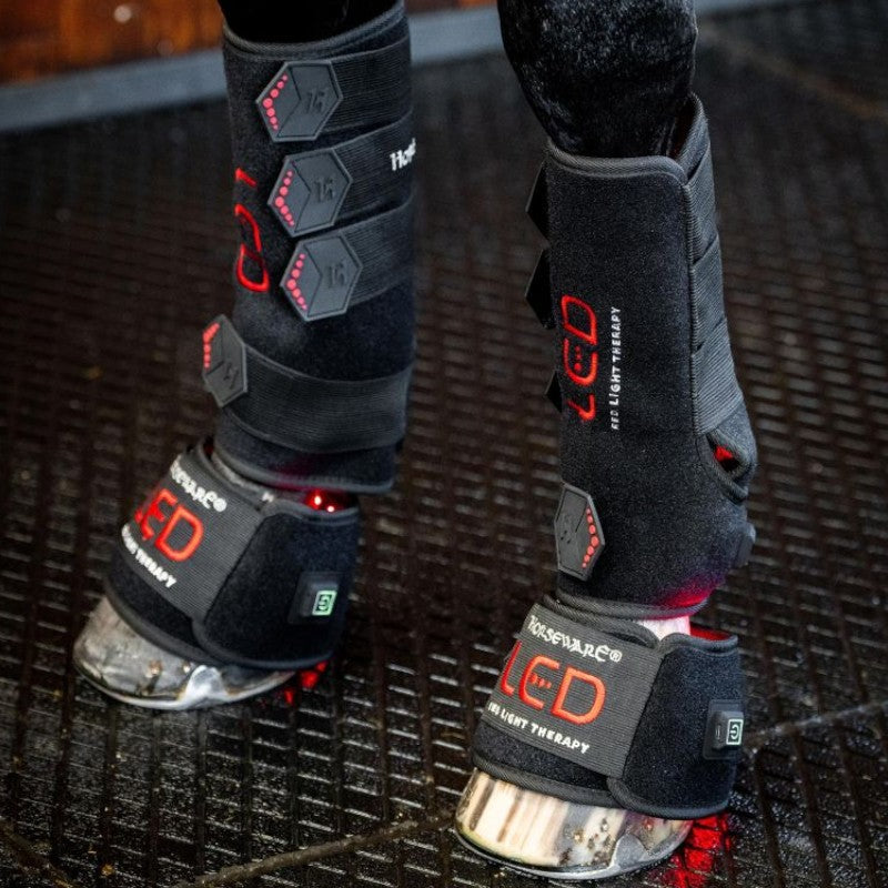 Horseware - Guêtres thérapeutiques lumière rouge LED (x1) | - Ohlala