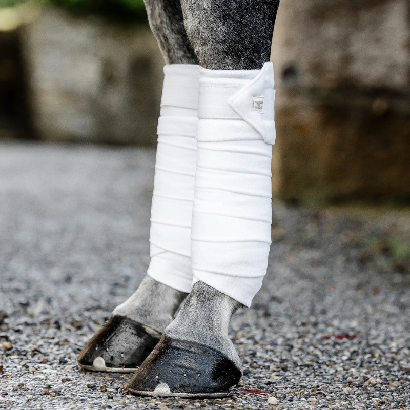 Horseware - White Fleece Polo Wraps | - Ohlala