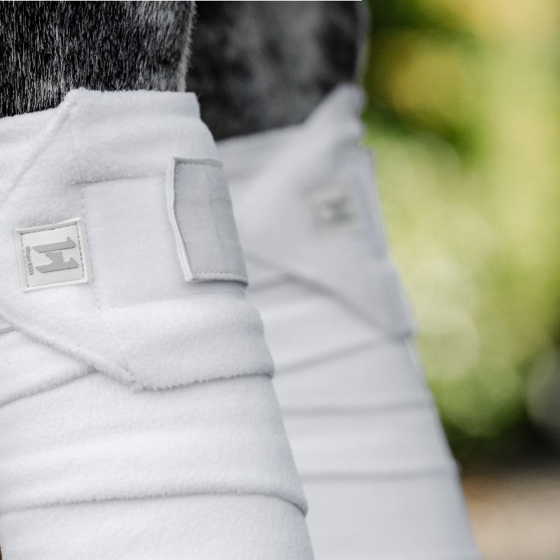 Horseware - White Fleece polo wraps | - Ohlala
