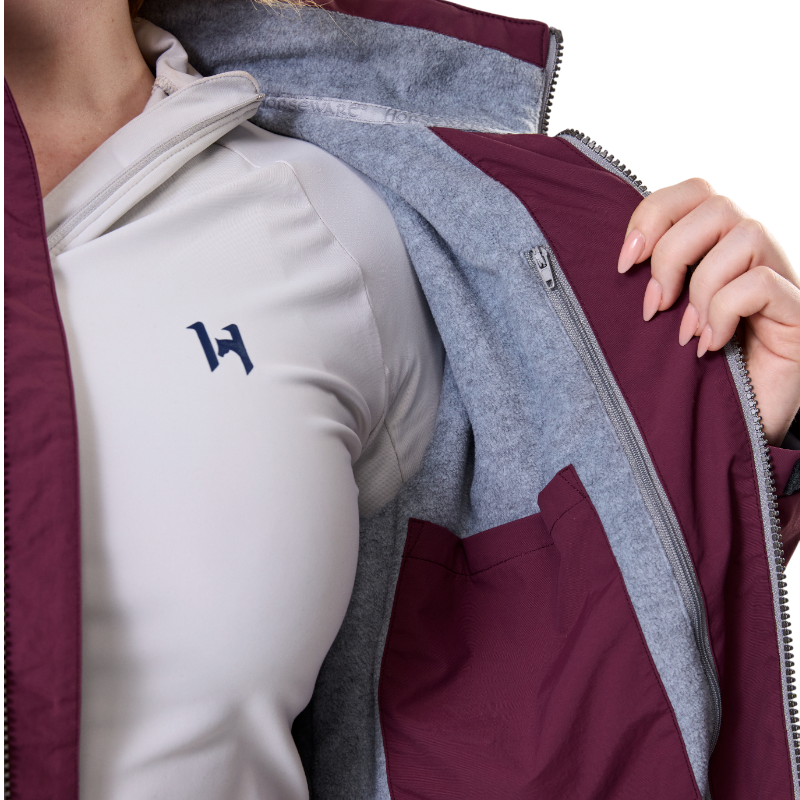 Horseware - Corrib Celestial Purple Unisex Long-Sleeve Jacket | - Ohlala
