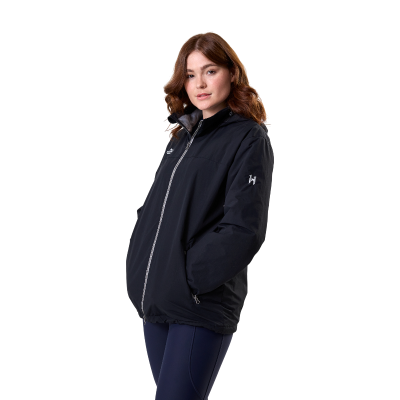 Horseware - Corrib unisex long-sleeve jacket, black | - Ohlala