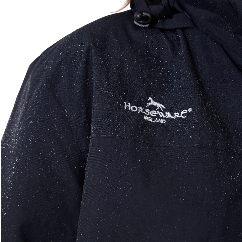 Horseware - Corrib unisex long-sleeve jacket, black | - Ohlala