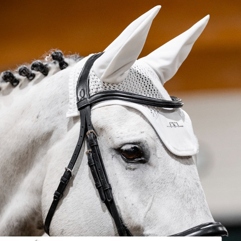 Horseware - Alessandro Albanese White Horse Ear Bonnet | - Ohlala