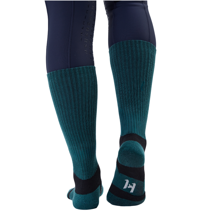 Horseware - Unisex Pulse Performance dynasty green riding socks | - Ohlala
