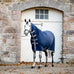 Horseware - Amigo Jersey Integrated Drying Sheet navy/ titanium grey/ silver | - Ohlala