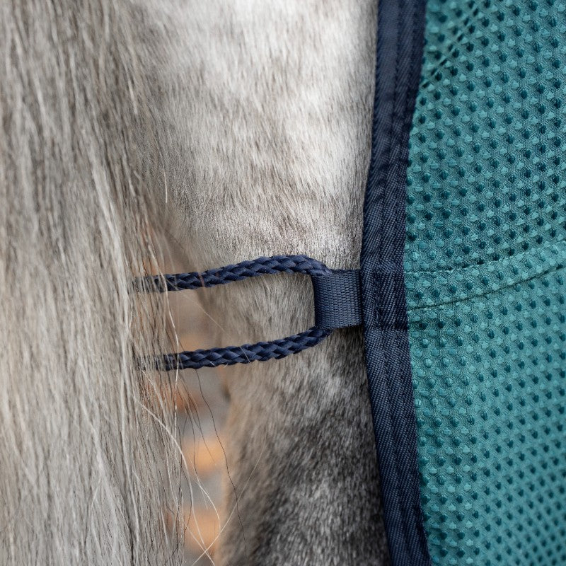 Horseware - Tappeto asciugante Rambo Techni Waffle dynasty green/ marine/ argent | - Ohlala