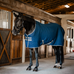 Horseware - Manta secante Rambo Techni Waffle azul marino/ thunderstorm grey/ plata | - Ohlala