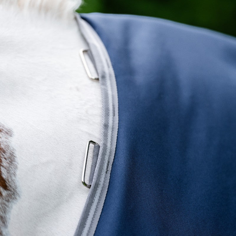 Horseware - Couverture d'extérieur Amigo Bravo 12 XL Original marine/ titanium grey/ argent 0g
