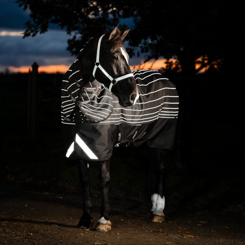 Horseware - Buitendeken Amigo FieldSafe Reflectech Plus Turnout zwart 250g | - Ohlala