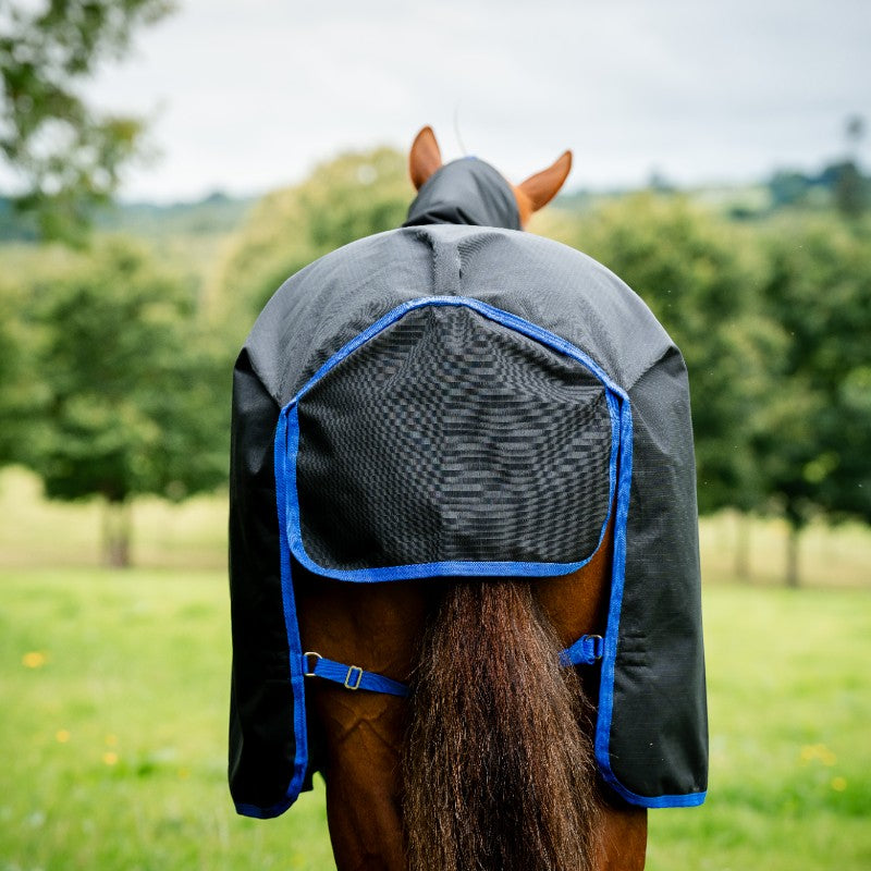 Horseware - Couverture d'extérieur Amigo Ripstop 900 Original doublure polaire noir/ classic blue 50g