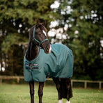 Horseware - Derka zewnętrzna Amigo Ripstop Turnout dynasty green/ granatowy/ srebrny 50g | - Ohlala