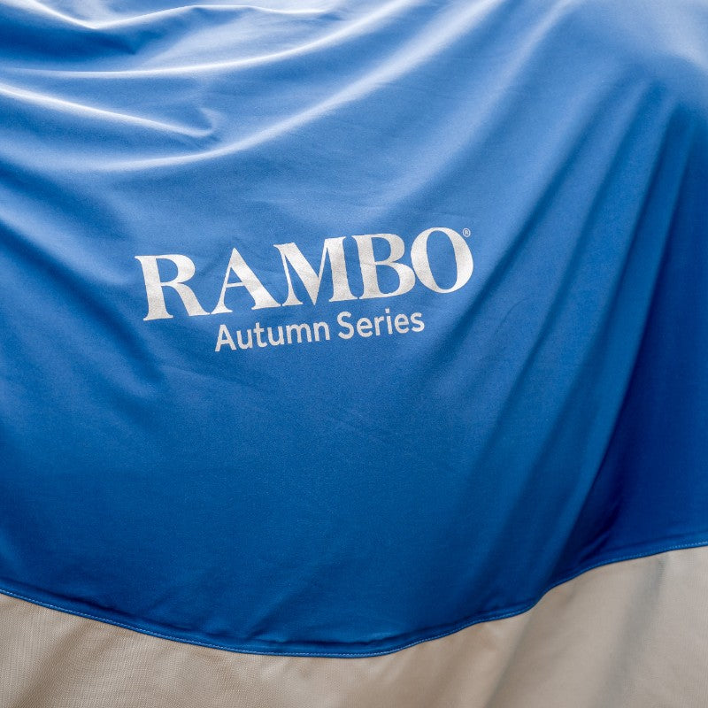 Horseware - Rambo Autumn Series buitendeken marine/grijs 0g | - Ohlala