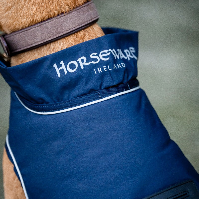 Horseware - Wasserdichte Hundedecke Signature marine | - Ohlala