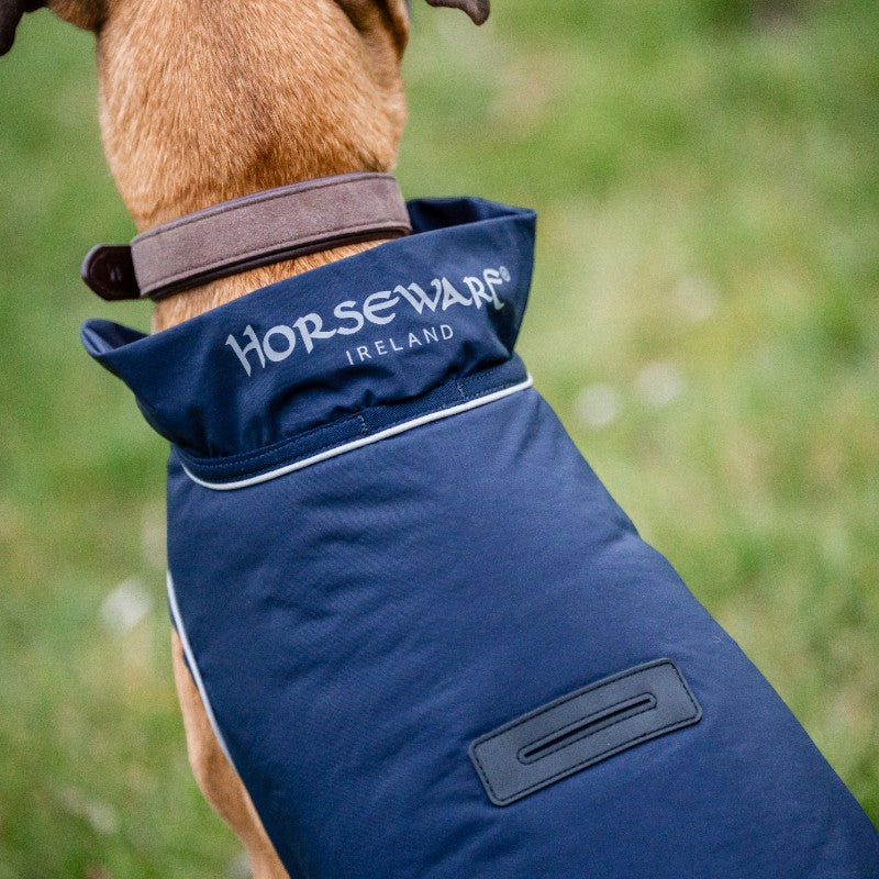 Horseware - Wasserdichte Hundedecke Signature marine | - Ohlala