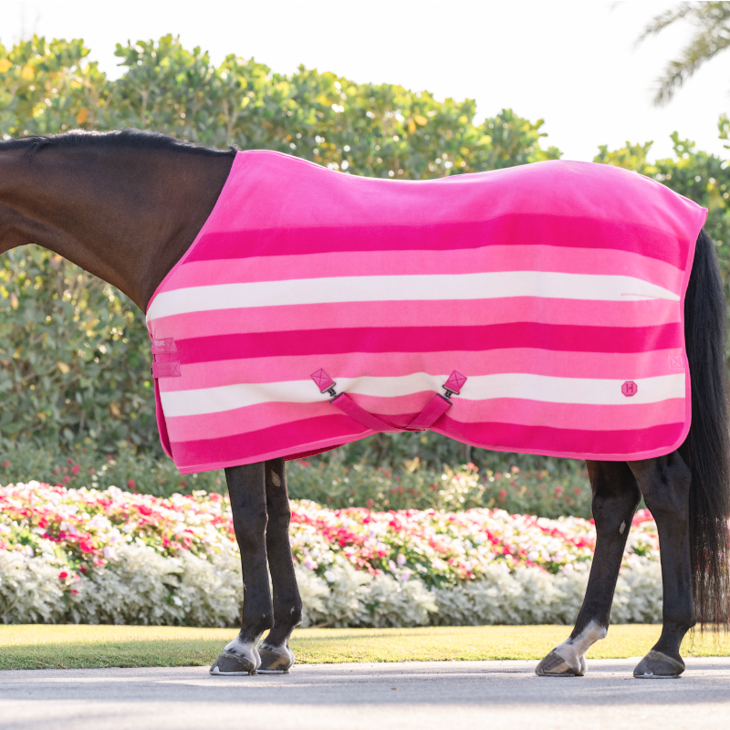 Horseware - Couverture polaire Newmarket witney pink