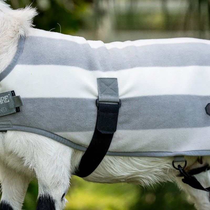 Horseware - Newmarket Witney Charcoal Fleece Rug for Goat | - Ohlala