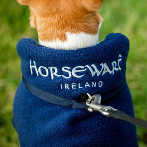 Horseware - Couverture polaire pour chiens Signature marine | - Ohlala