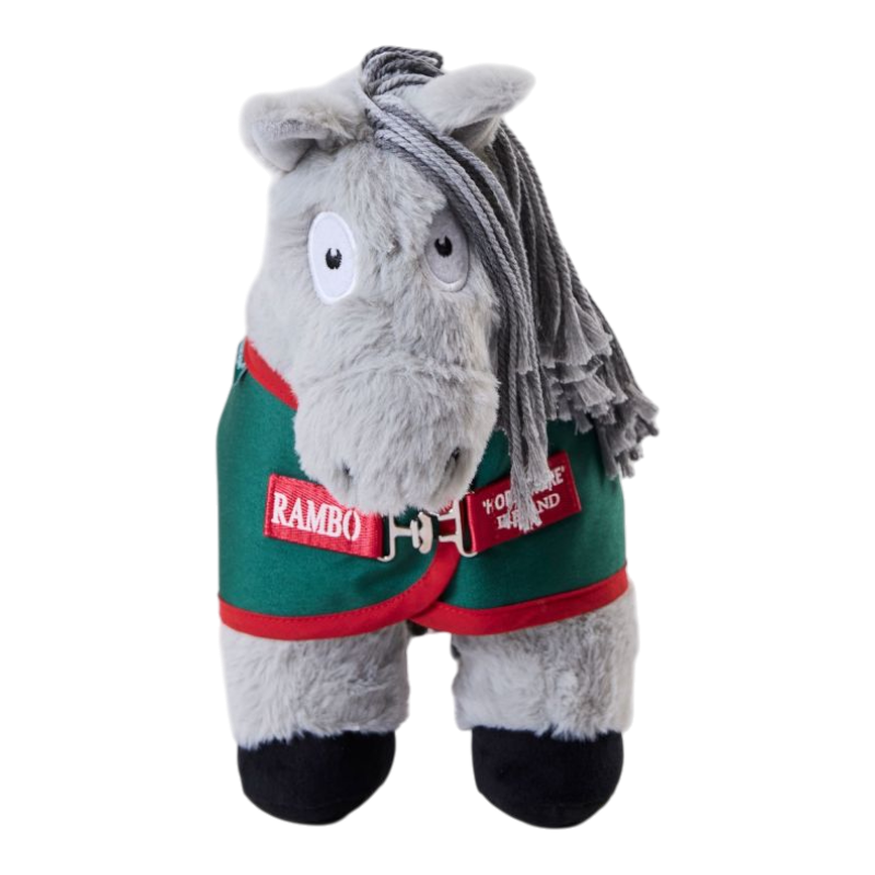 Horseware - Manta para Crafty Ponies Rambo Original Turnout verde/ rojo | - Ohlala