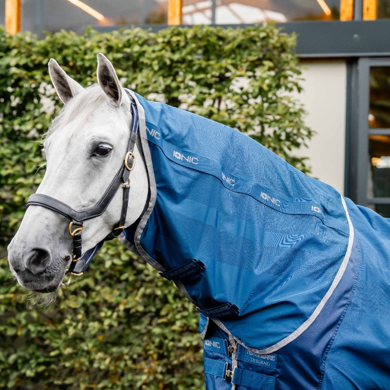 Horseware - Therapeutic Ionic Therapy neck cover for shirt drying imperial blue/silver/navy 0g 