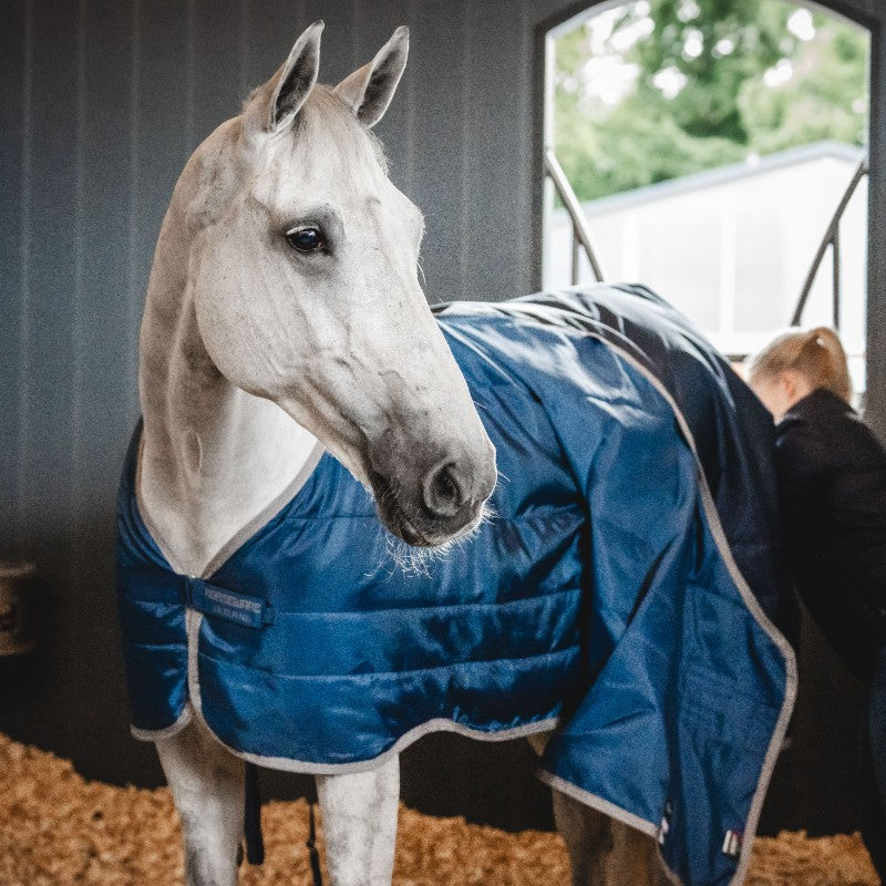Horseware - Doublure liner Ionic Therapy imperial blue/ argent/ marine 200g | - Ohlala