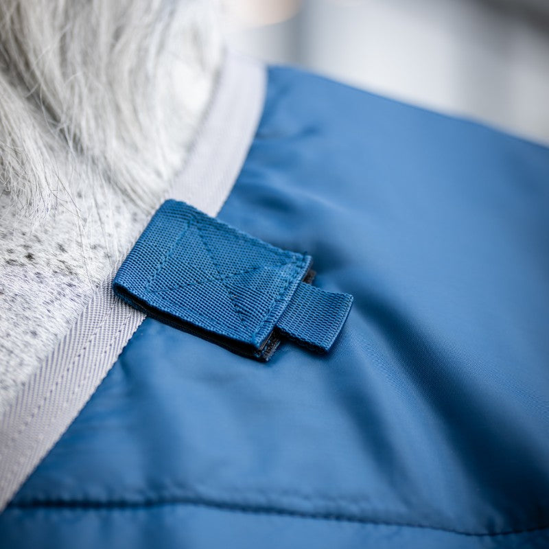 Horseware - Doublure liner thérapeutique Ionic Therapy imperial blue/ argent/ marine 50g | - Ohlala