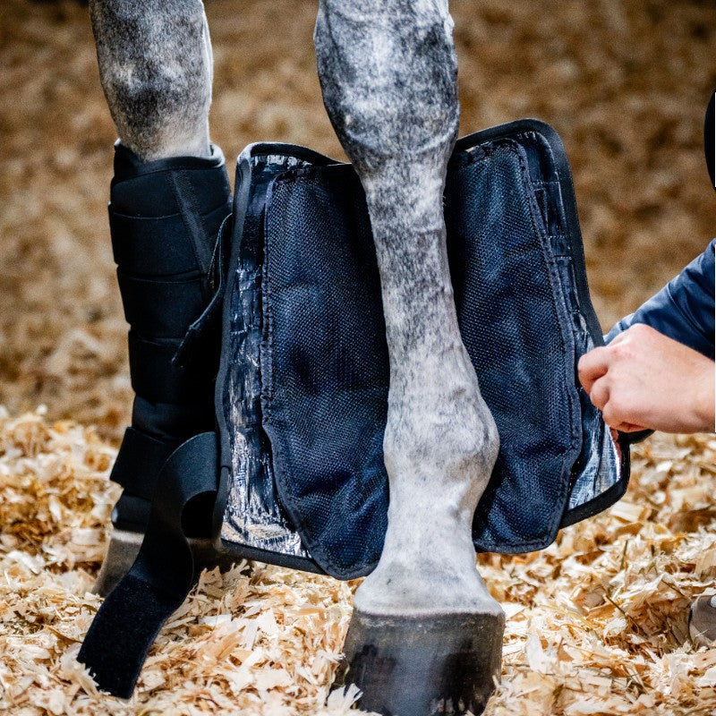 Horseware - Guêtres refroidissantes Ice Gel noir | - Ohlala