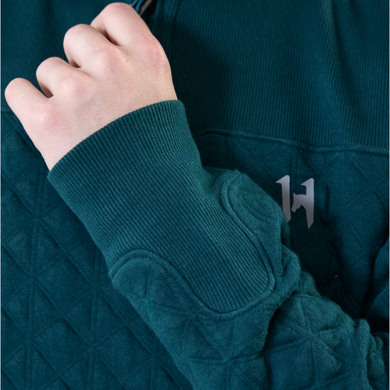 Horseware - Felpa a maniche lunghe donna Liberty Winter dynasty green | - Ohlala