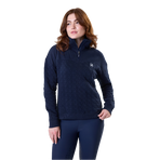 Horseware - Felpa a maniche lunghe donna Liberty Winter blu navy | - Ohlala