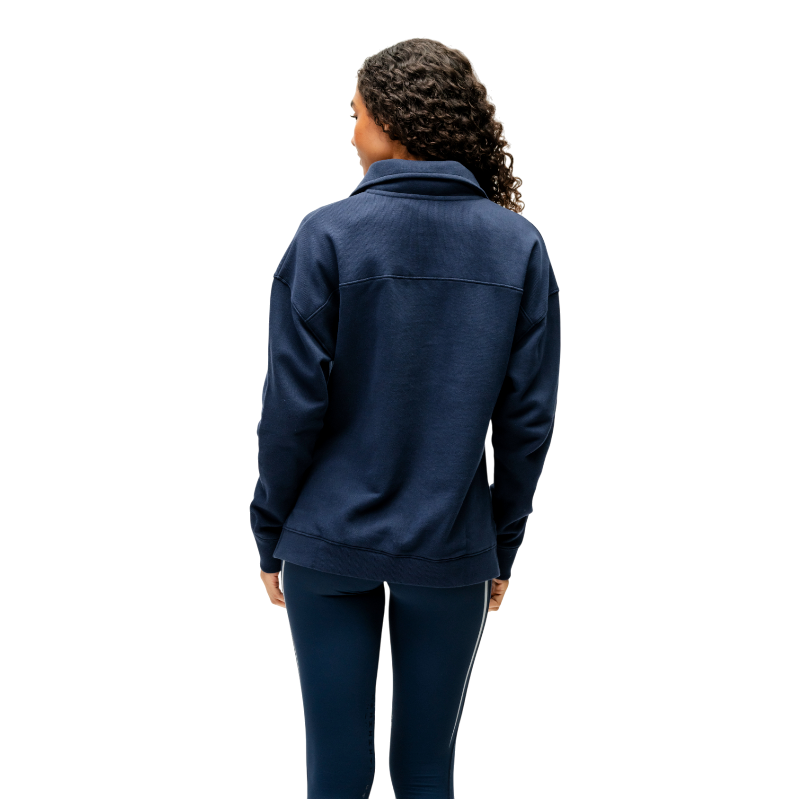 Horseware - Felpa a maniche lunghe donna Vitality blu navy | - Ohlala