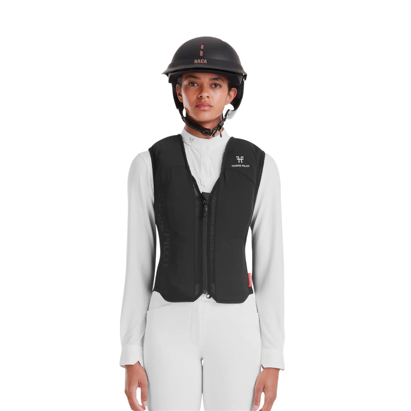 Horse Pilot - Gilet airbag électronique unisexe E-Twist' Air noir