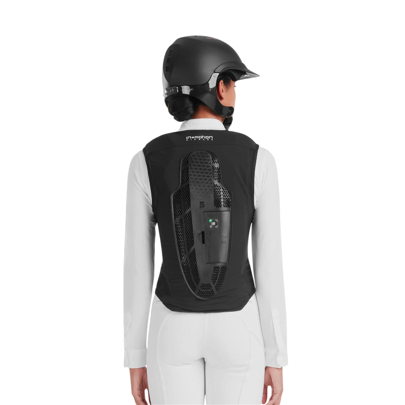 Horse Pilot - Gilet airbag électronique unisexe E-Twist' Air noir