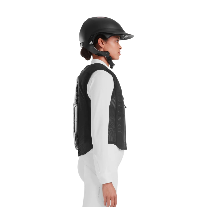 Horse Pilot - Gilet airbag électronique unisexe E-Twist' Air noir