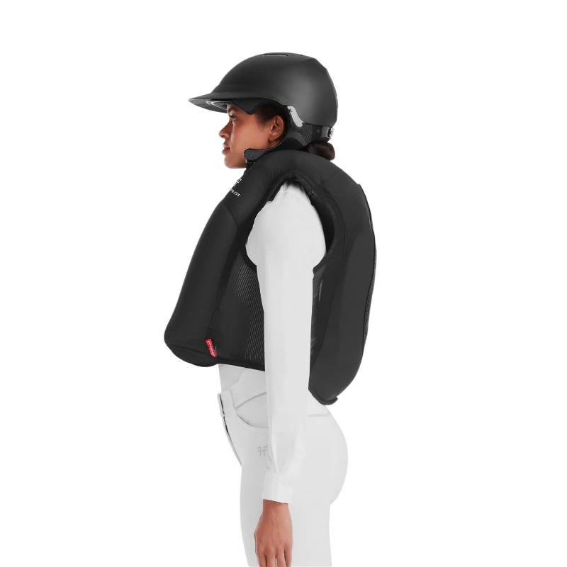 Horse Pilot - Gilet airbag électronique unisexe E-Twist' Air noir