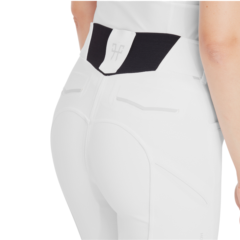 Horse Pilot - Pantalón de equitación mujer X-Perform blanco | - Ohlala